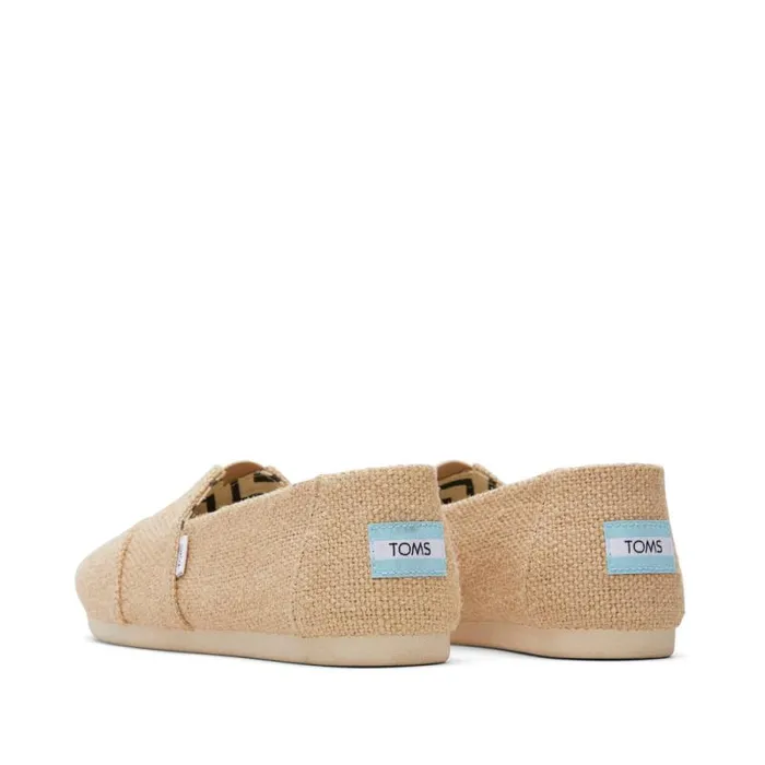 Toms Slip Ons Alpargata Natural Undyed Heritage Canvas 8211 Women Toms Slip Ons Alpargata Natural Undyed Heritage Canvas 8211 Women