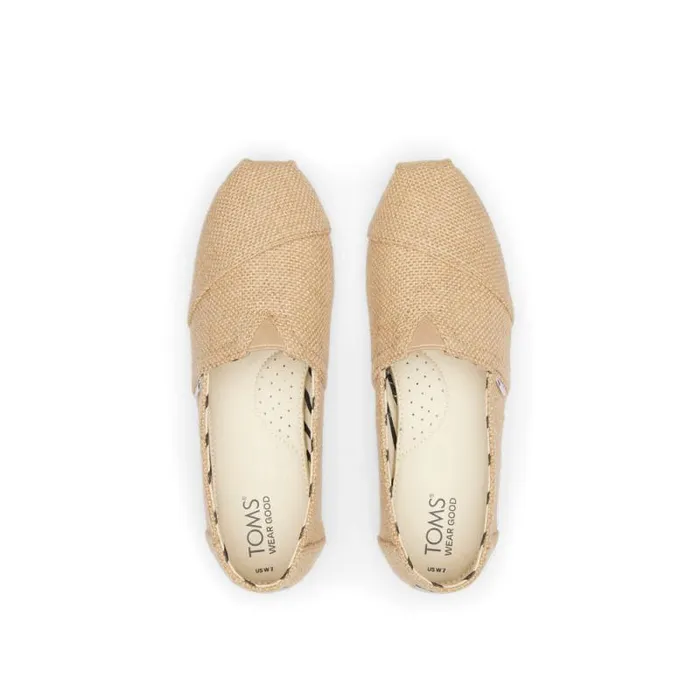 Toms Slip Ons Alpargata Natural Undyed Heritage Canvas 8211 Women Toms Slip Ons Alpargata Natural Undyed Heritage Canvas 8211 Women