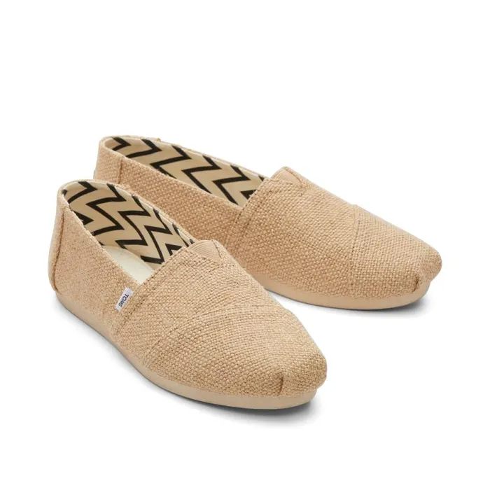 Toms Slip Ons Alpargata Natural Undyed Heritage Canvas 8211 Women Toms Slip Ons Alpargata Natural Undyed Heritage Canvas 8211 Women