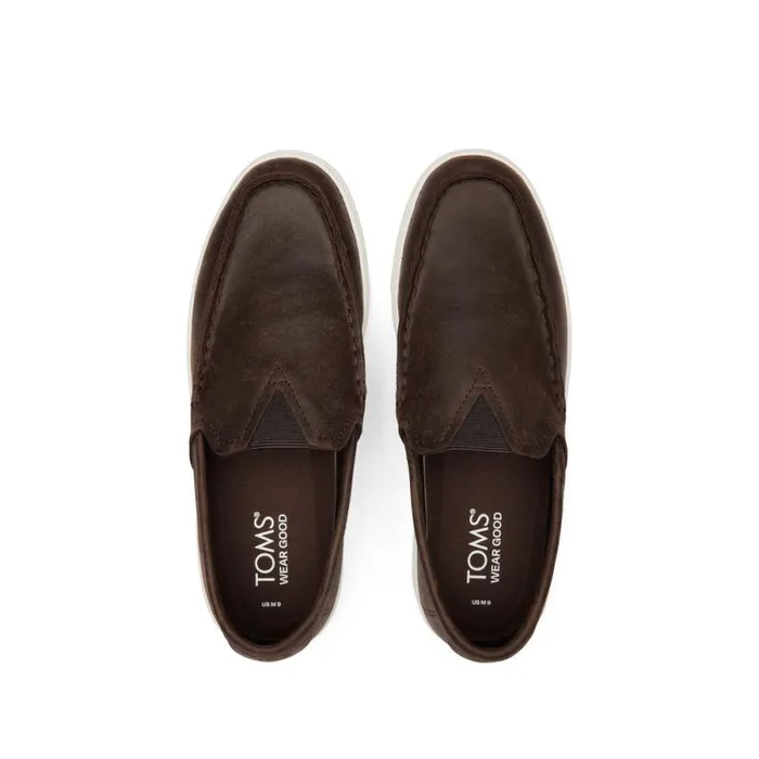Toms Slip Ons TRVL LITE Loafer Water Resistant Dark Brown 8211 Men Toms Slip Ons TRVL LITE Loafer Water Resistant Dark Brown 8211 Men