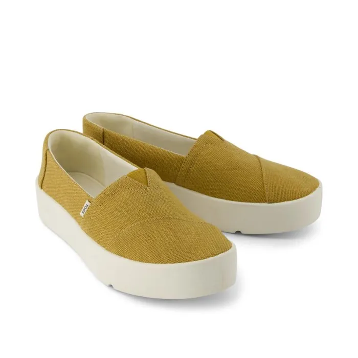 Toms Slip Ons Verona Slip On Sneaker Heritage Golden Canvas 8211 Women Toms Slip Ons Verona Slip On Sneaker Heritage Golden Canvas 8211 Women