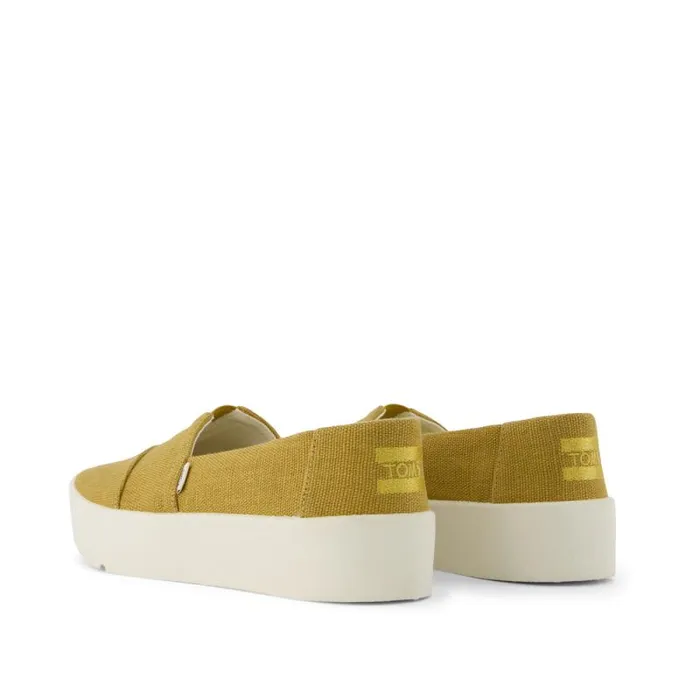 Toms Slip Ons Verona Slip On Sneaker Heritage Golden Canvas 8211 Women Toms Slip Ons Verona Slip On Sneaker Heritage Golden Canvas 8211 Women