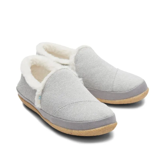 Toms Slippers India Slipper Drizzle Grey 8211 Women Toms Slippers India Slipper Drizzle Grey 8211 Women