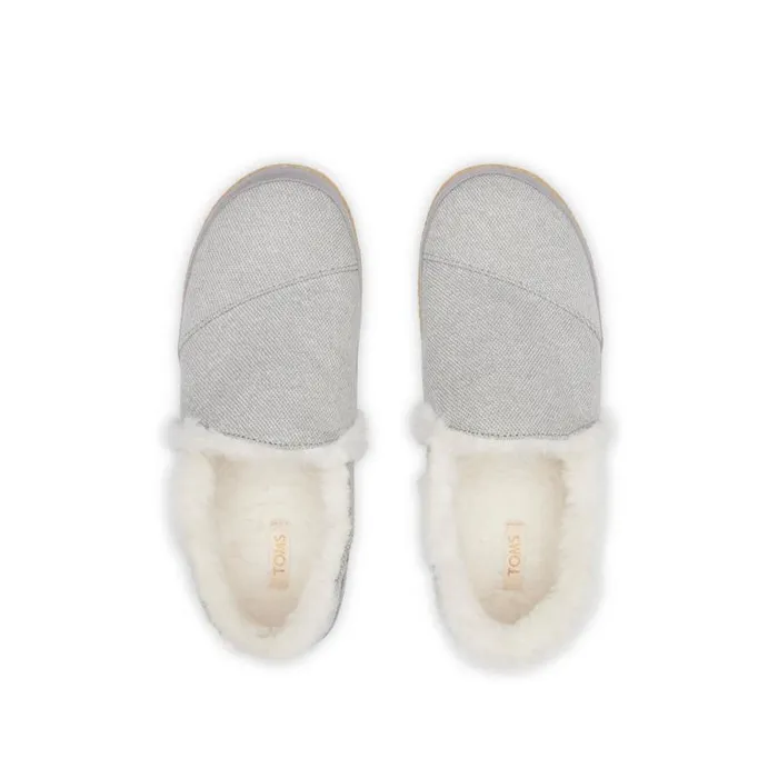 Toms Slippers India Slipper Drizzle Grey 8211 Women Toms Slippers India Slipper Drizzle Grey 8211 Women