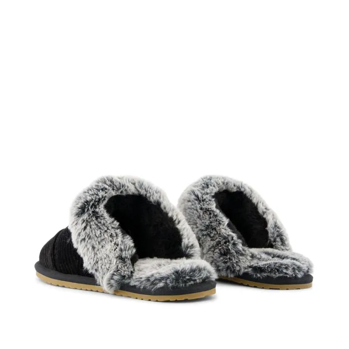 Toms Slippers Valerie Slipper Black Rib Knit 8211 Women Toms Slippers Valerie Slipper Black Rib Knit 8211 Women