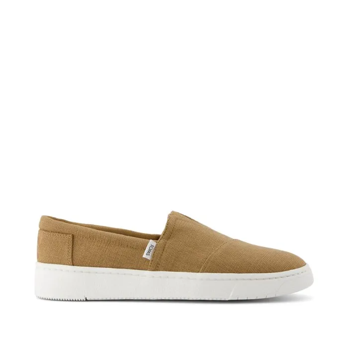 Toms Sneakers TRVL LITE Alpargata Slip On Sneaker Tan 8211 Men