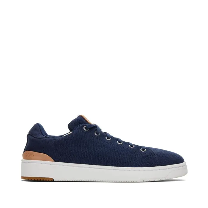 Toms Sneakers TRVL LITE LaceUp Sneaker Navy Blue Canvas 8211 Men