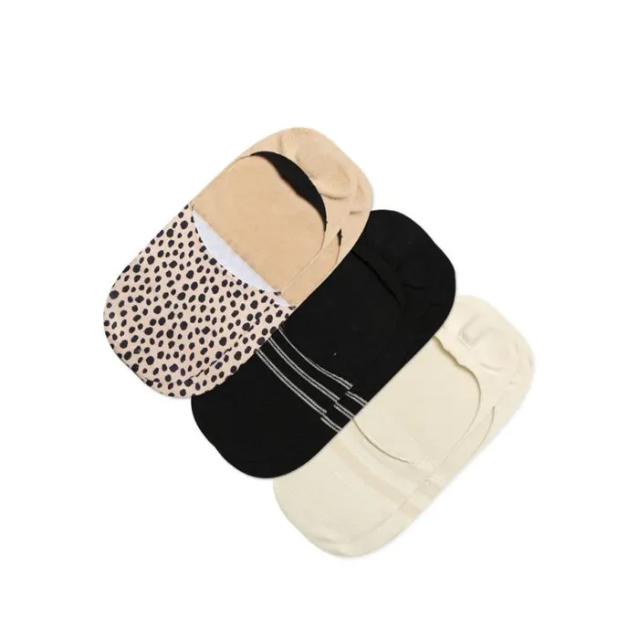 Toms Socks Classic No Show Socks 3 Pack Mini Cheetah 8211 Gear