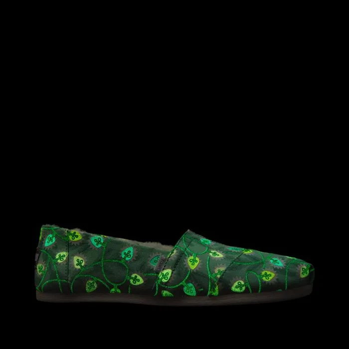 Toms TOMS Classics Alpargata Cloudbound Cozy Wintergreen Glow In The Dark Tree Lights 8211 Women Toms TOMS Classics Alpargata Cloudbound Cozy Wintergreen Glow In The Dark Tree Lights 8211 Women