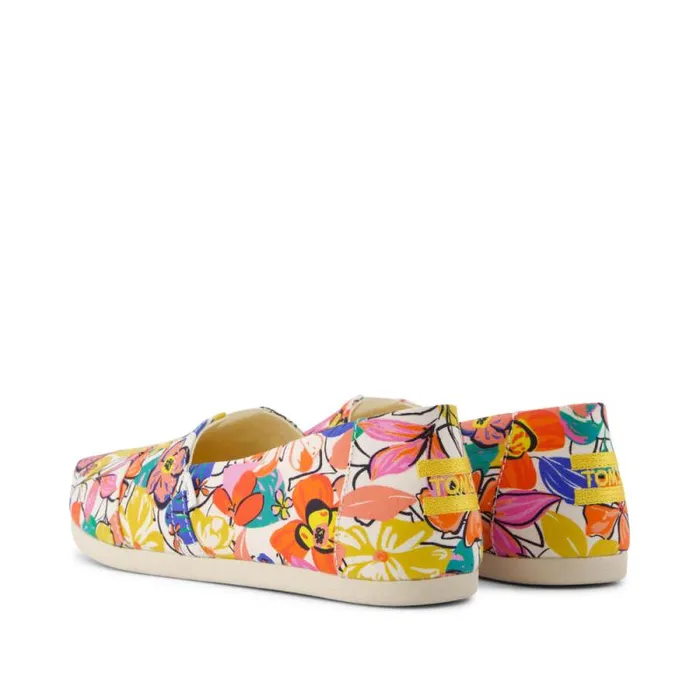 Toms TOMS Classics Alpargata Cloudbound Painted Floral Multi 8211 Women Toms TOMS Classics Alpargata Cloudbound Painted Floral Multi 8211 Women