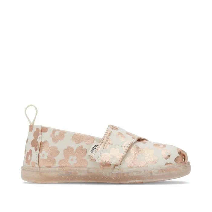 Toms TOMS Classics Alpargata Toddler Shoe Ojai Foil Floral 8211 KidsWomen Toms TOMS Classics Alpargata Toddler Shoe Ojai Foil Floral 8211 KidsWomen