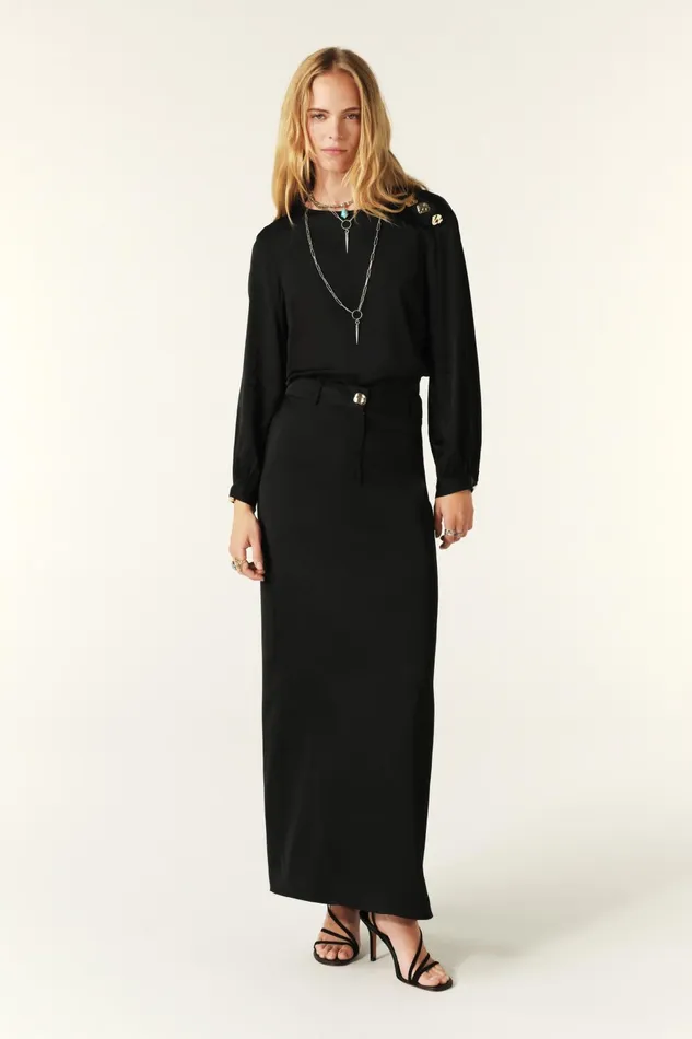 Top Jenny Black Women Baandsh Tops and Shirts