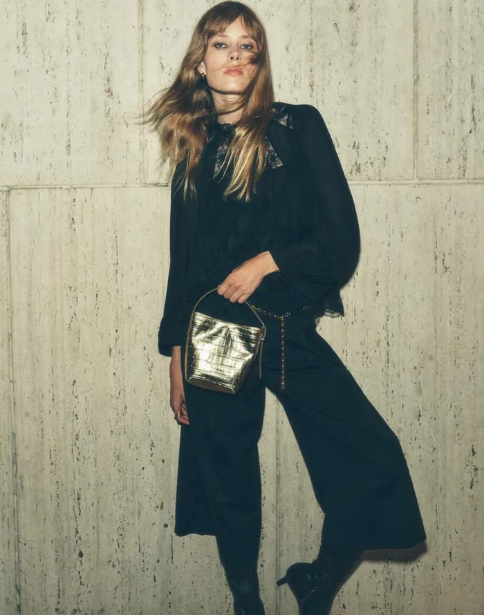 Tops and Shirts Women Madewell LaceInset Top In Silk True Black