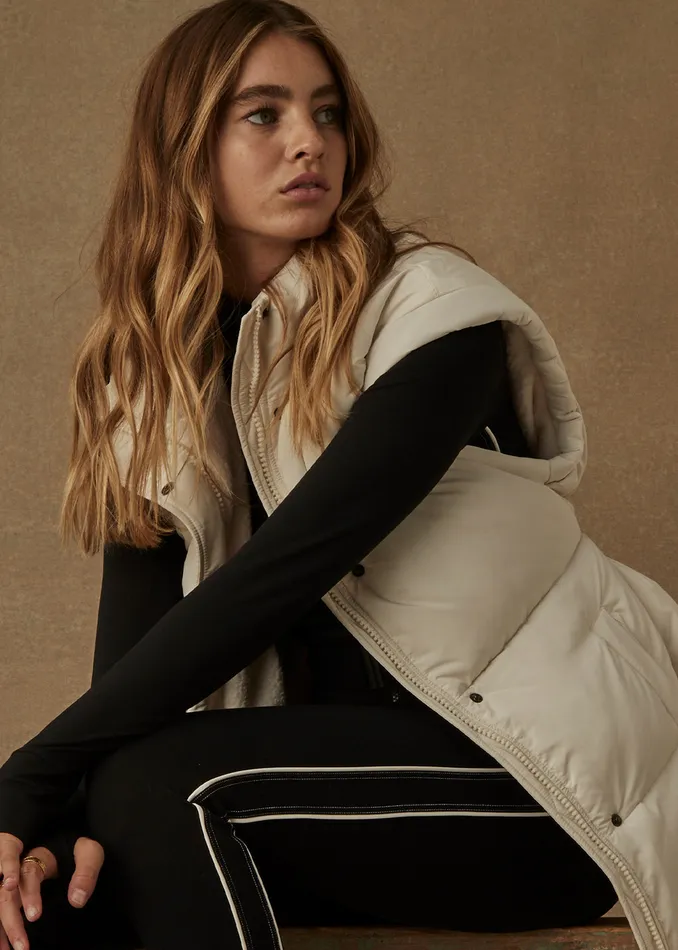 Tops CHALET OSLO PUFFER GILET THE UPSIDE Women