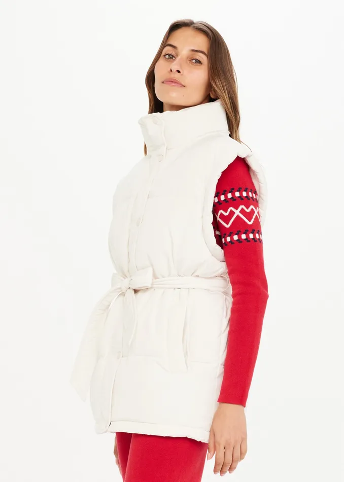 Tops CHALET OSLO PUFFER GILET THE UPSIDE Women