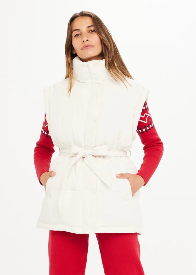Tops CHALET OSLO PUFFER GILET THE UPSIDE Women