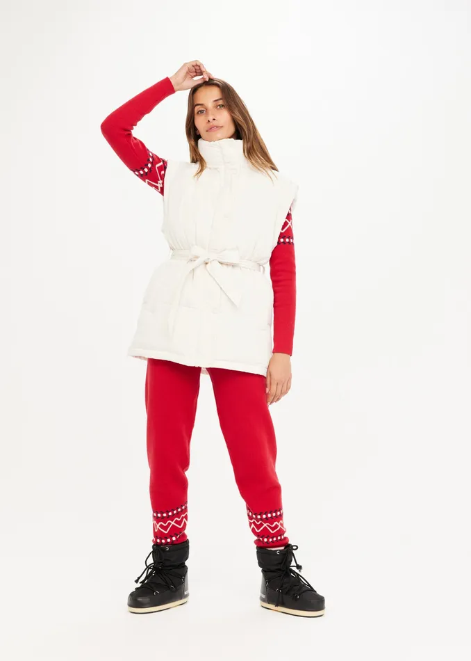 Tops CHALET OSLO PUFFER GILET THE UPSIDE Women