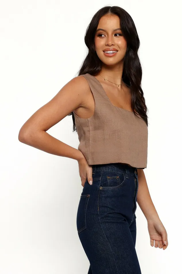 Tops Devlin Top Mocha 8211 Petal and Pup Women