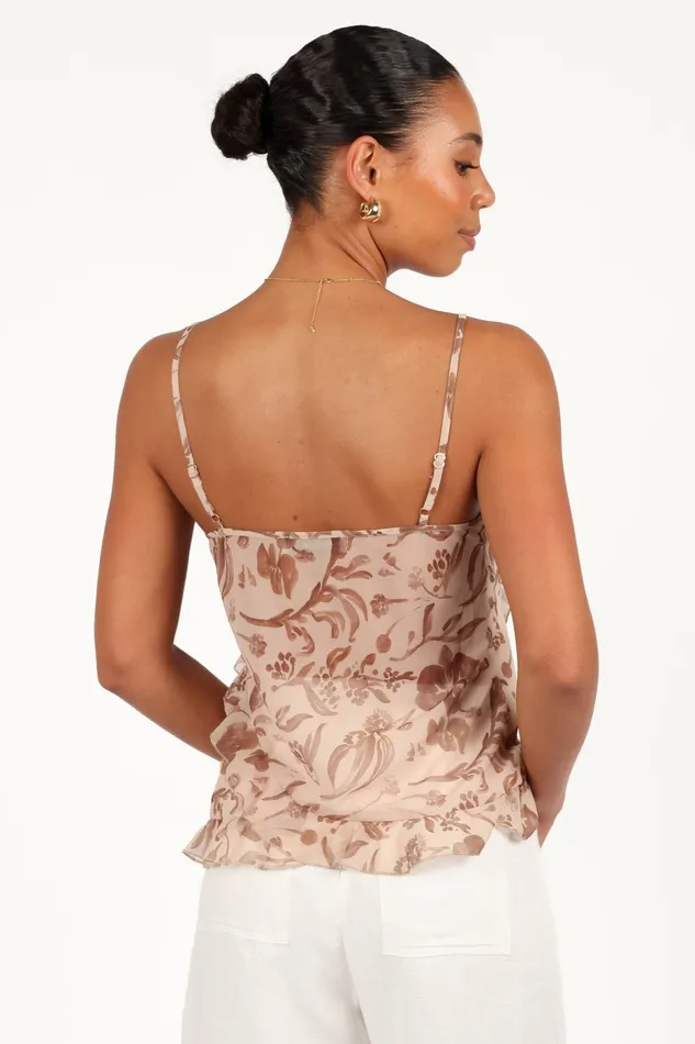 Tops Petal and Pup Women Gabrielle Ruffle Top Wild Orchid