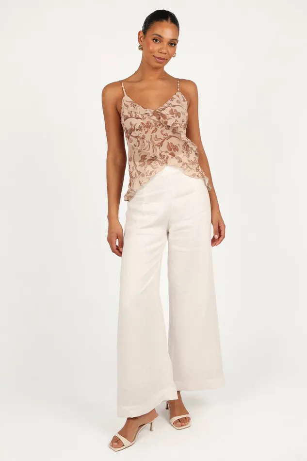 Tops Petal and Pup Women Gabrielle Ruffle Top Wild Orchid