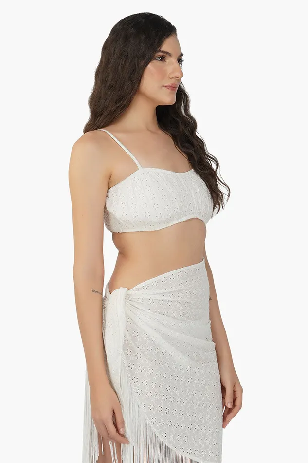 Tops Pollo Crop Top America and Beyond Women