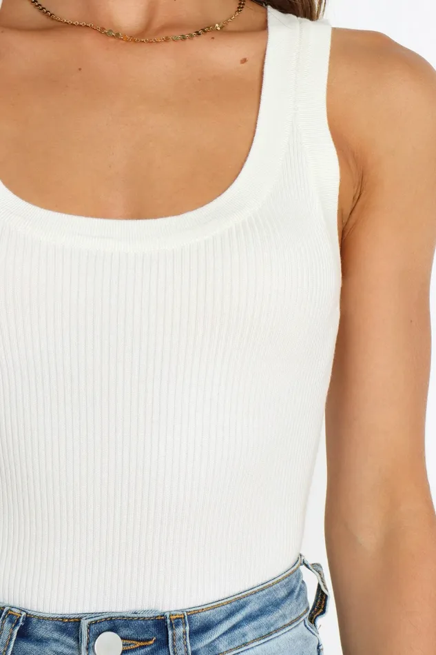 Tops Women Tobi Top White Petal and Pup