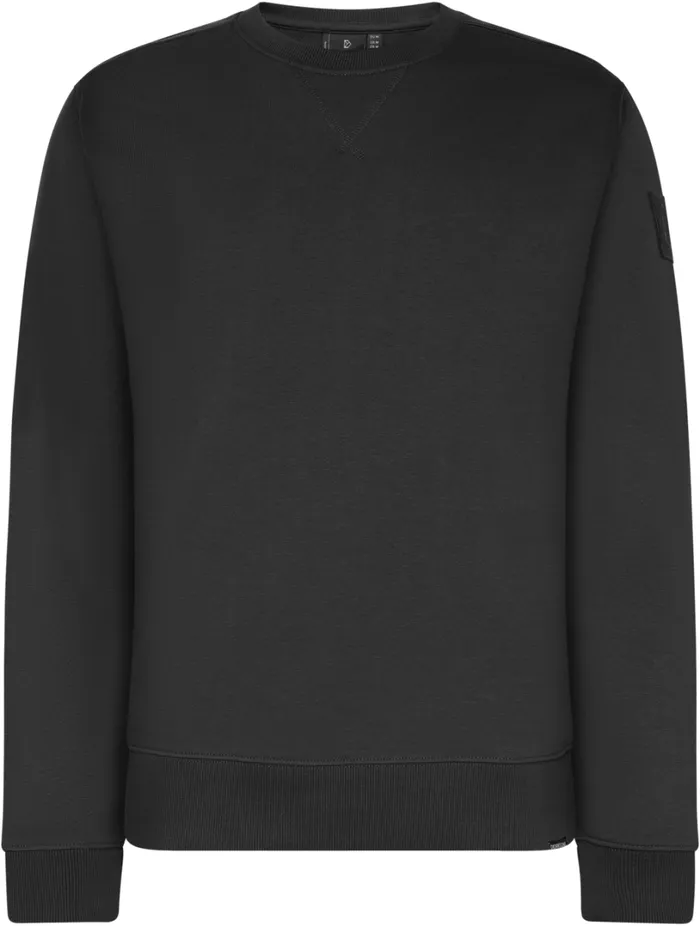 Tor Sweater Black Men Didriksons Hoodies and Sweatshirts