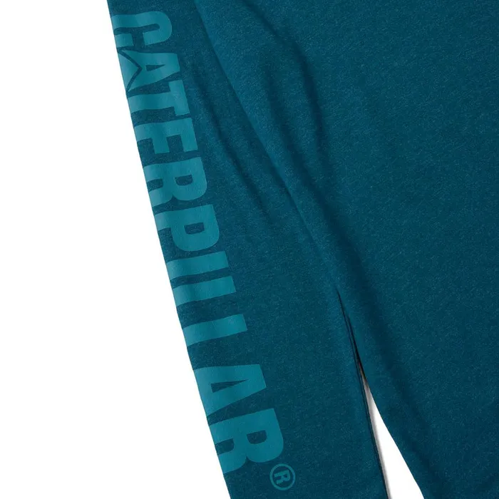 Trademark Banner Long Sleeve Tee Mallard Heather Women Cat Footwear Tops and Outerwear