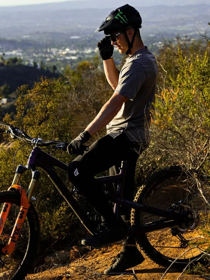 Trail Ripper Pants 8211 Black Mens Volcom Mountain Biking