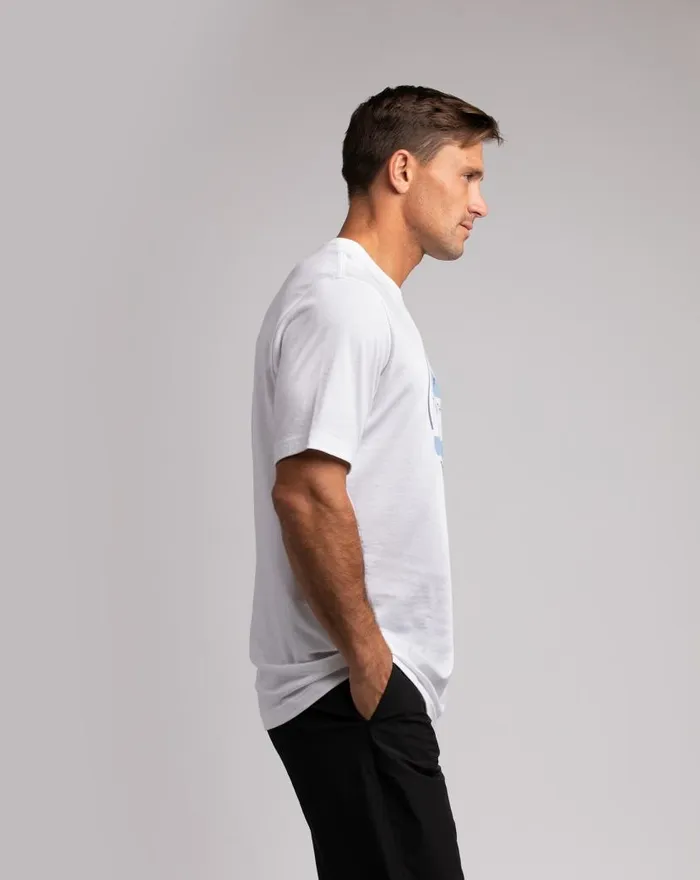 TravisMathew 2002 GAMES TEE White Men Tees TravisMathew 2002 GAMES TEE White Men Tees