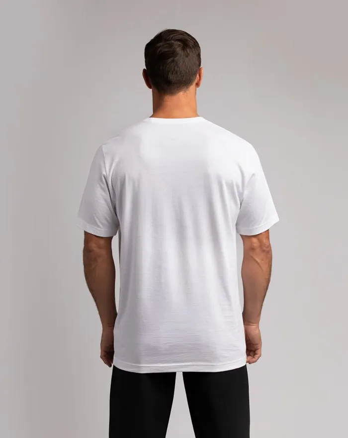 TravisMathew 2002 GAMES TEE White Men Tees TravisMathew 2002 GAMES TEE White Men Tees