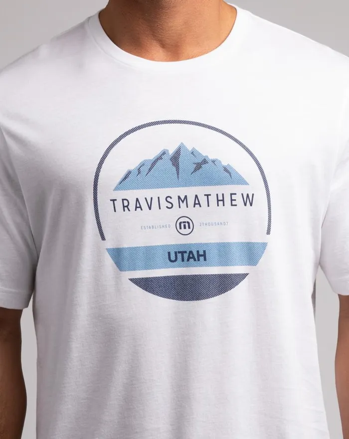 TravisMathew 2002 GAMES TEE White Men Tees TravisMathew 2002 GAMES TEE White Men Tees