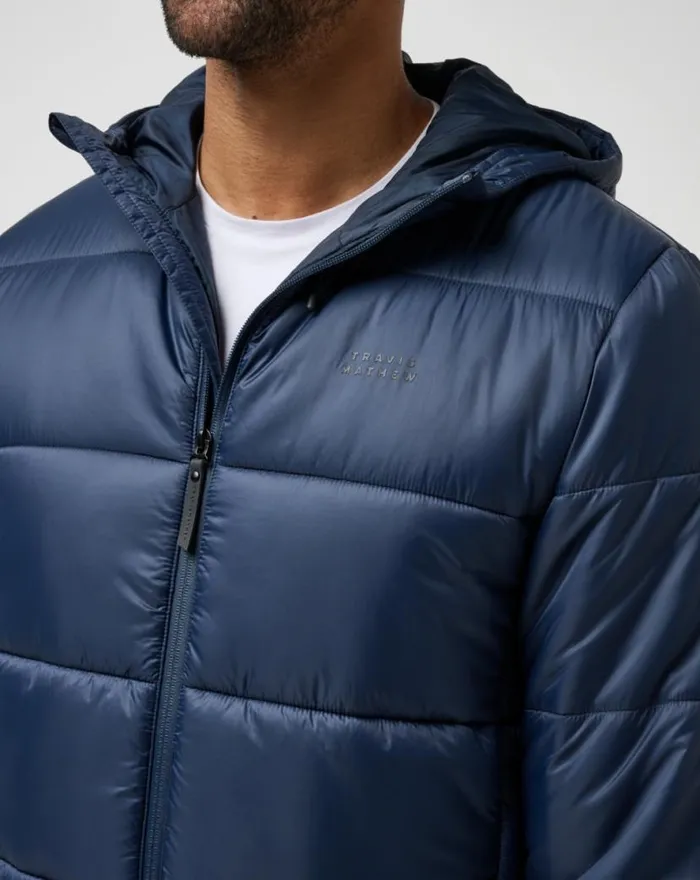TravisMathew AVES TECH PUFFER JACKET Total Eclipse Men Jackets TravisMathew AVES TECH PUFFER JACKET Total Eclipse Men Jackets
