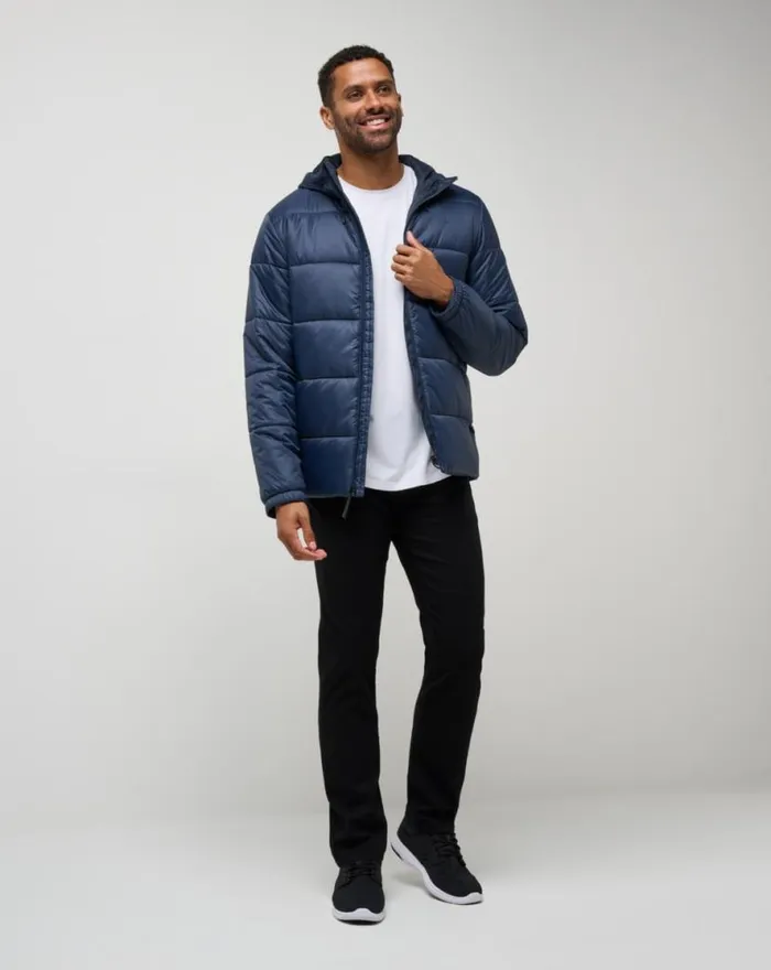 TravisMathew AVES TECH PUFFER JACKET Total Eclipse Men Jackets TravisMathew AVES TECH PUFFER JACKET Total Eclipse Men Jackets