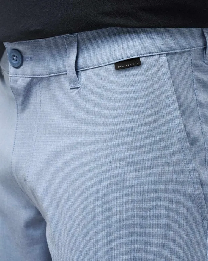 TravisMathew BECK SHORT 95IN Blue Men Shorts TravisMathew BECK SHORT 95IN Blue Men Shorts