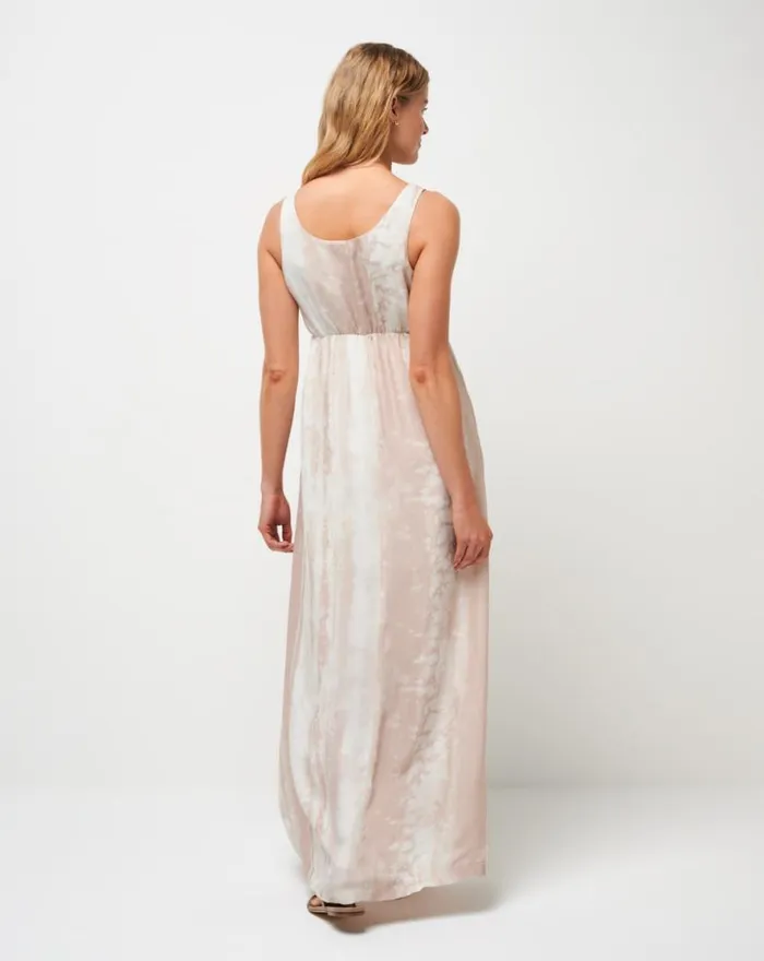 TravisMathew CITY TO SHORE MAXI DRESS Brazilian Sand Women Dresses TravisMathew CITY TO SHORE MAXI DRESS Brazilian Sand Women Dresses