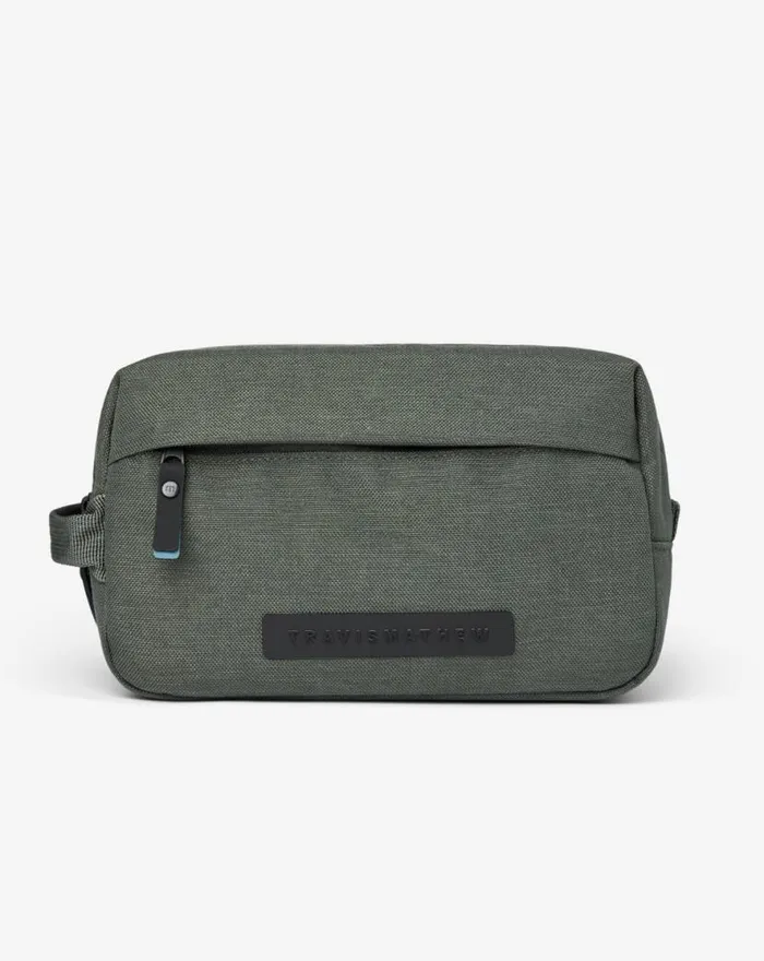 TravisMathew DOPP KIT Dark Olive MenWomen Luggage and Backpacks