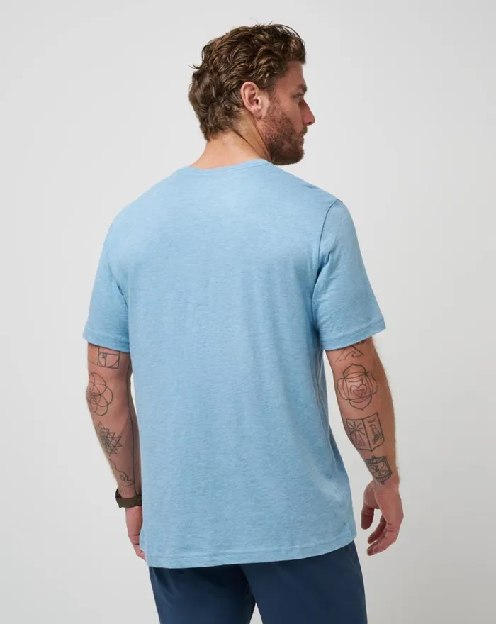 TravisMathew HOOT AND HOLLAR 20 TEE Heather Allure Men Tees