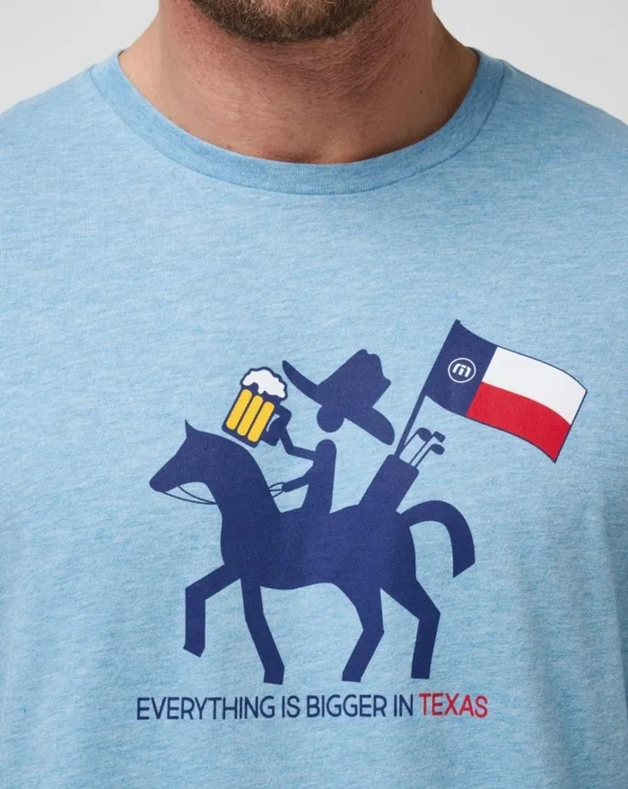 TravisMathew HOOT AND HOLLAR 20 TEE Heather Allure Men Tees