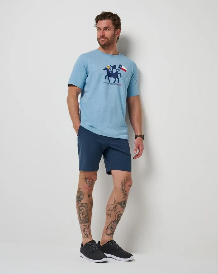 TravisMathew HOOT AND HOLLAR 20 TEE Heather Allure Men Tees