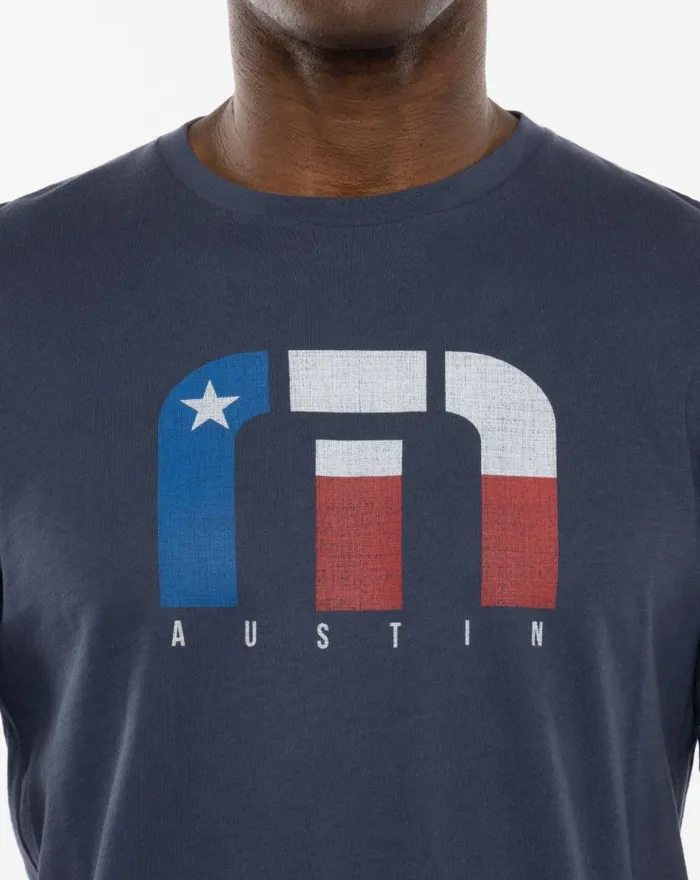 TravisMathew LIVE MUSIC TEE Mood Indigo Men Tees TravisMathew LIVE MUSIC TEE Mood Indigo Men Tees