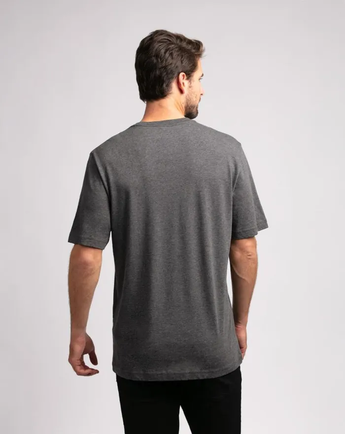 TravisMathew MODERNIST TEE Heather Grey Pinstri Men Tees TravisMathew MODERNIST TEE Heather Grey Pinstri Men Tees