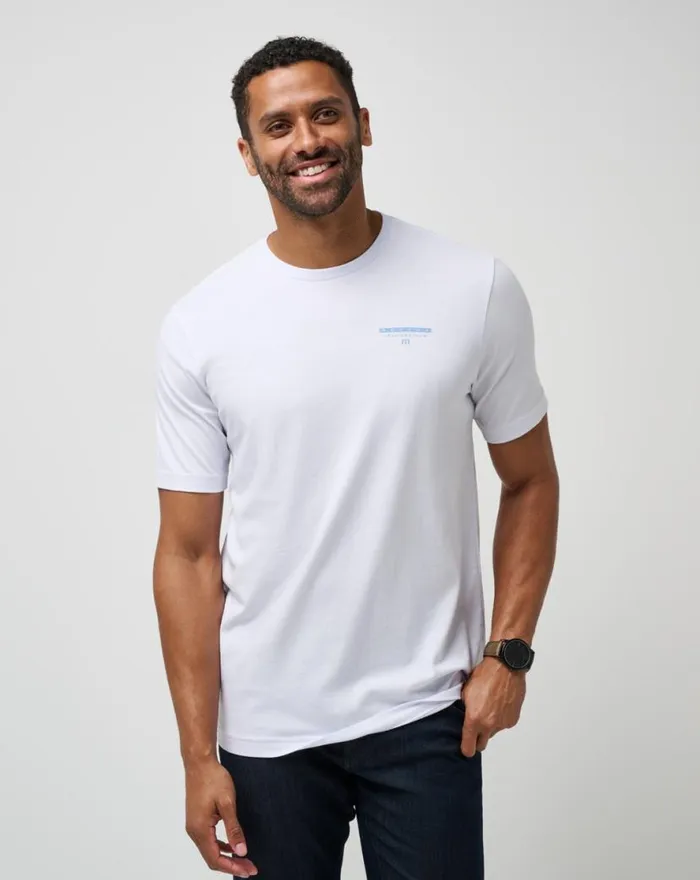TravisMathew NORTHERN HEMISPHERE TEE White Men Tees