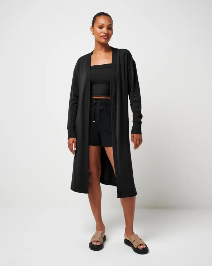 TravisMathew RESORT USE CLOUD DUSTER Black Women Jackets