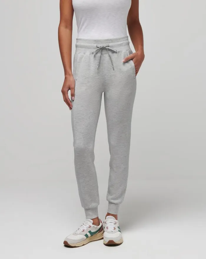 TravisMathew SKYLOFT SOFT JOGGER Heather Light Grey Women Pants