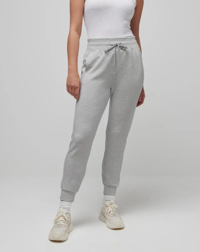 TravisMathew SKYLOFT SOFT JOGGER Heather Light Grey Women Pants TravisMathew SKYLOFT SOFT JOGGER Heather Light Grey Women Pants