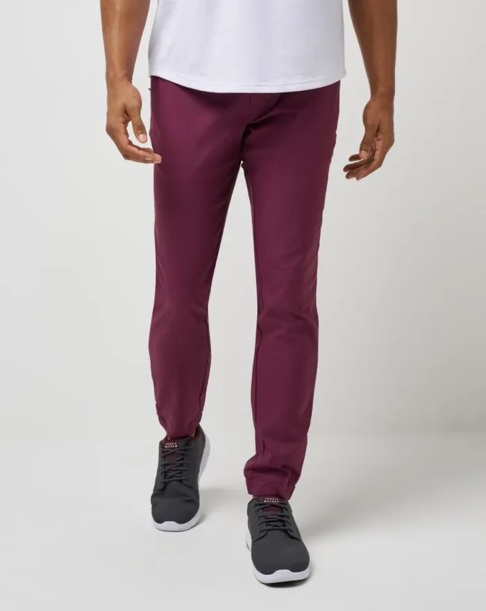 TravisMathew SPORT MODE JOGGER Mauve Wine Men Pants TravisMathew SPORT MODE JOGGER Mauve Wine Men Pants