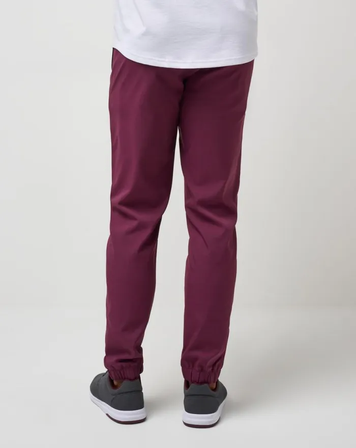 TravisMathew SPORT MODE JOGGER Mauve Wine Men Pants TravisMathew SPORT MODE JOGGER Mauve Wine Men Pants
