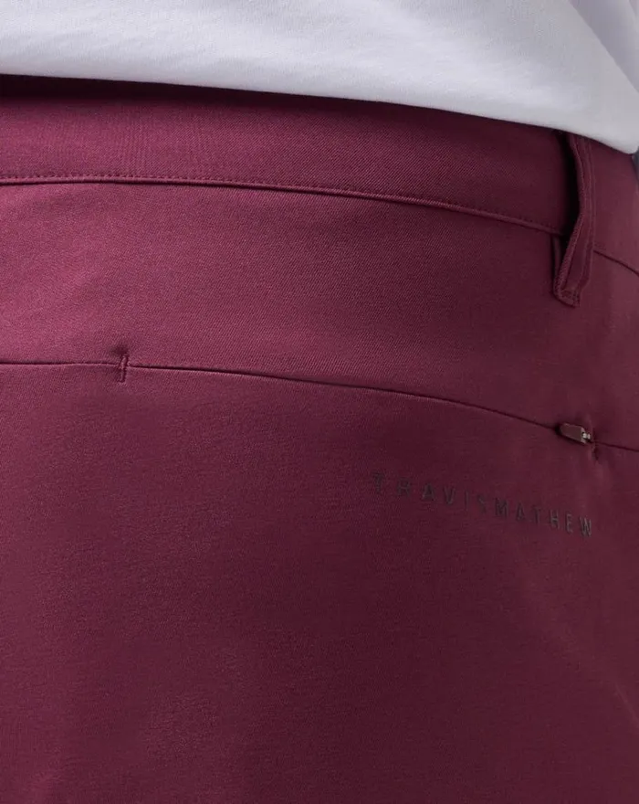 TravisMathew SPORT MODE JOGGER Mauve Wine Men Pants TravisMathew SPORT MODE JOGGER Mauve Wine Men Pants