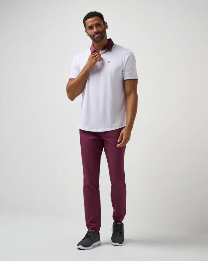TravisMathew SPORT MODE JOGGER Mauve Wine Men Pants TravisMathew SPORT MODE JOGGER Mauve Wine Men Pants